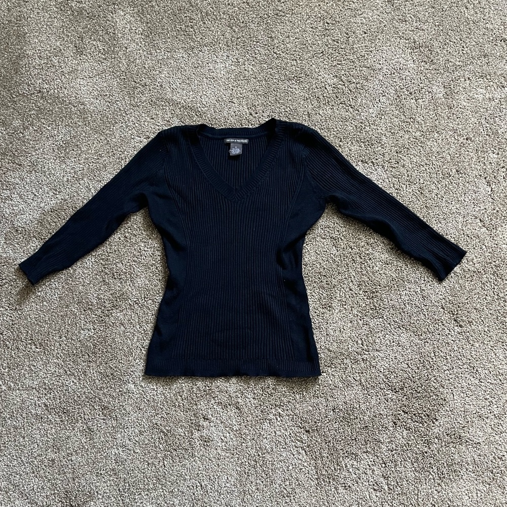 3/4 length sleeve sweater sz S
